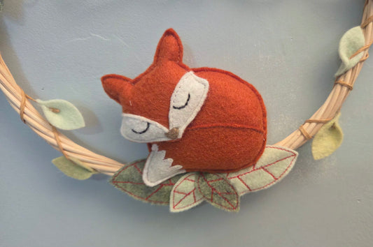 Couronne Prénom Personnalisée Renard