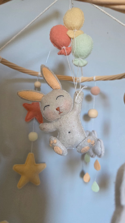 Mobile Bébé Lapin