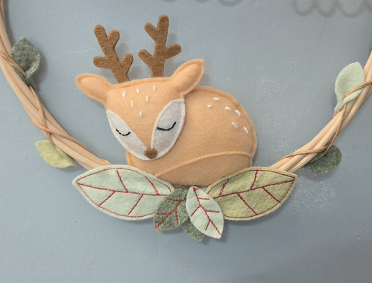 Couronne Prénom Personnalisée Biche