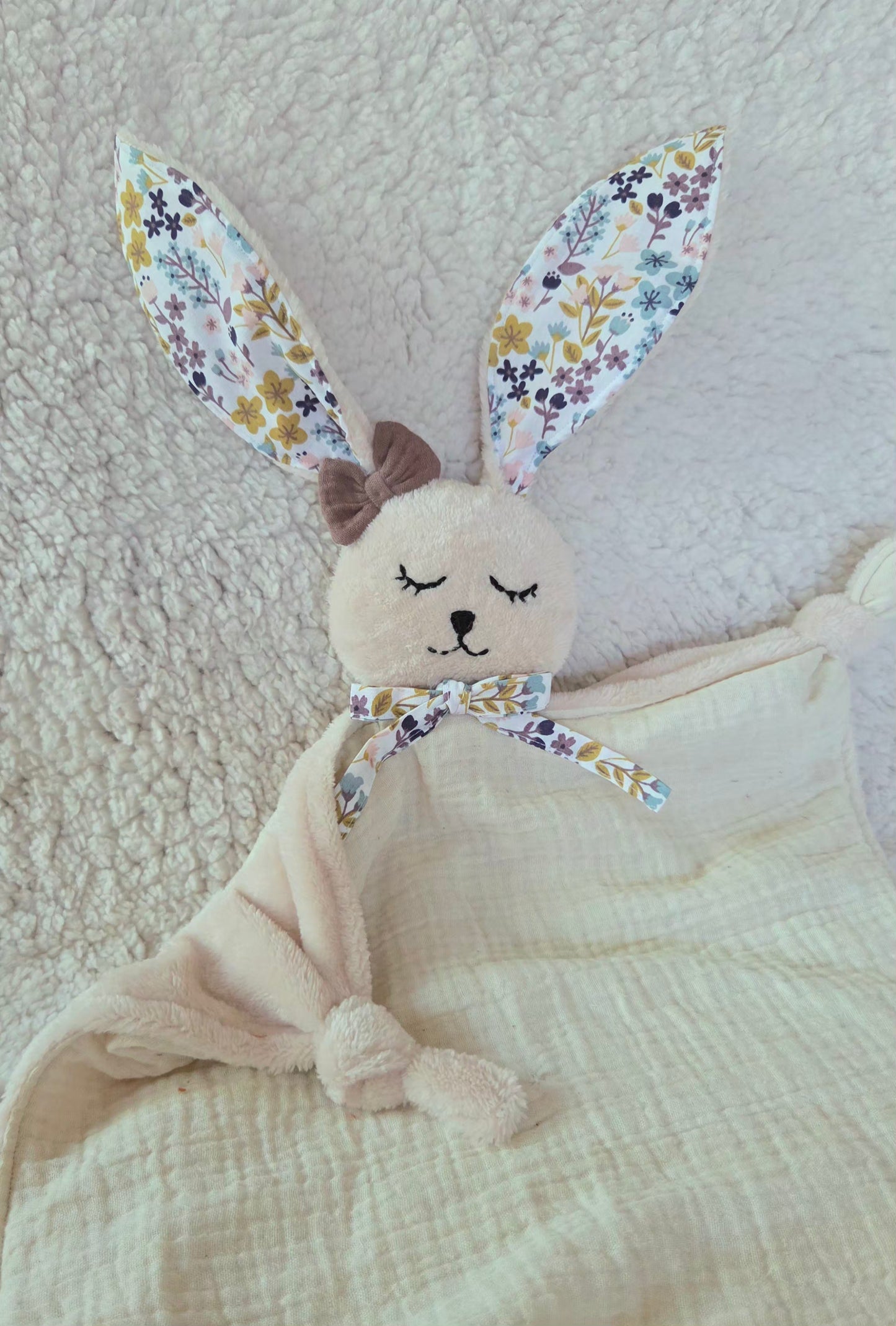 Doudou Lapin Rose