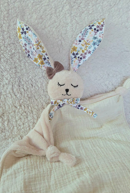 Doudou Lapin Rose