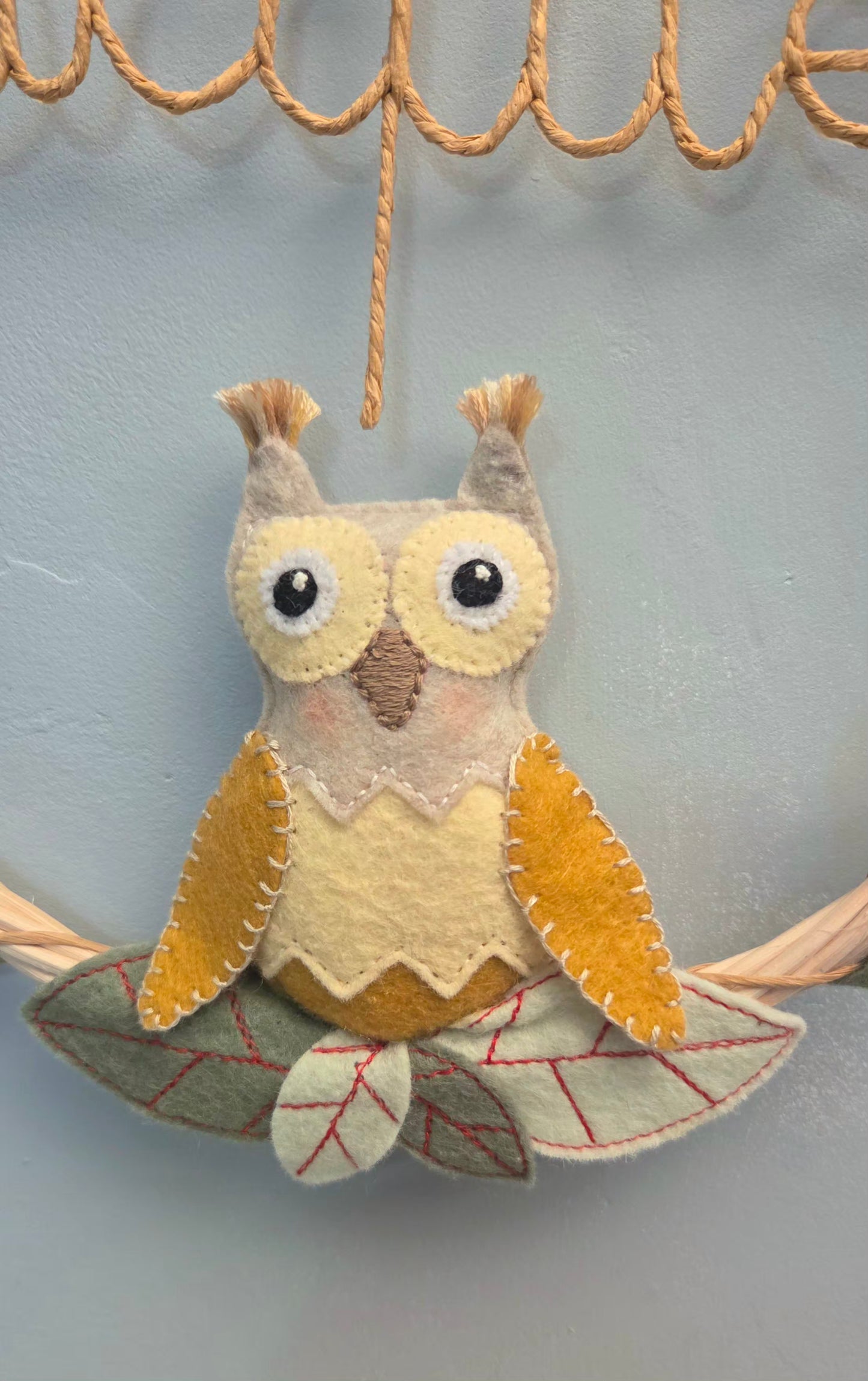 Couronne Prénom Personnalisée Hibou