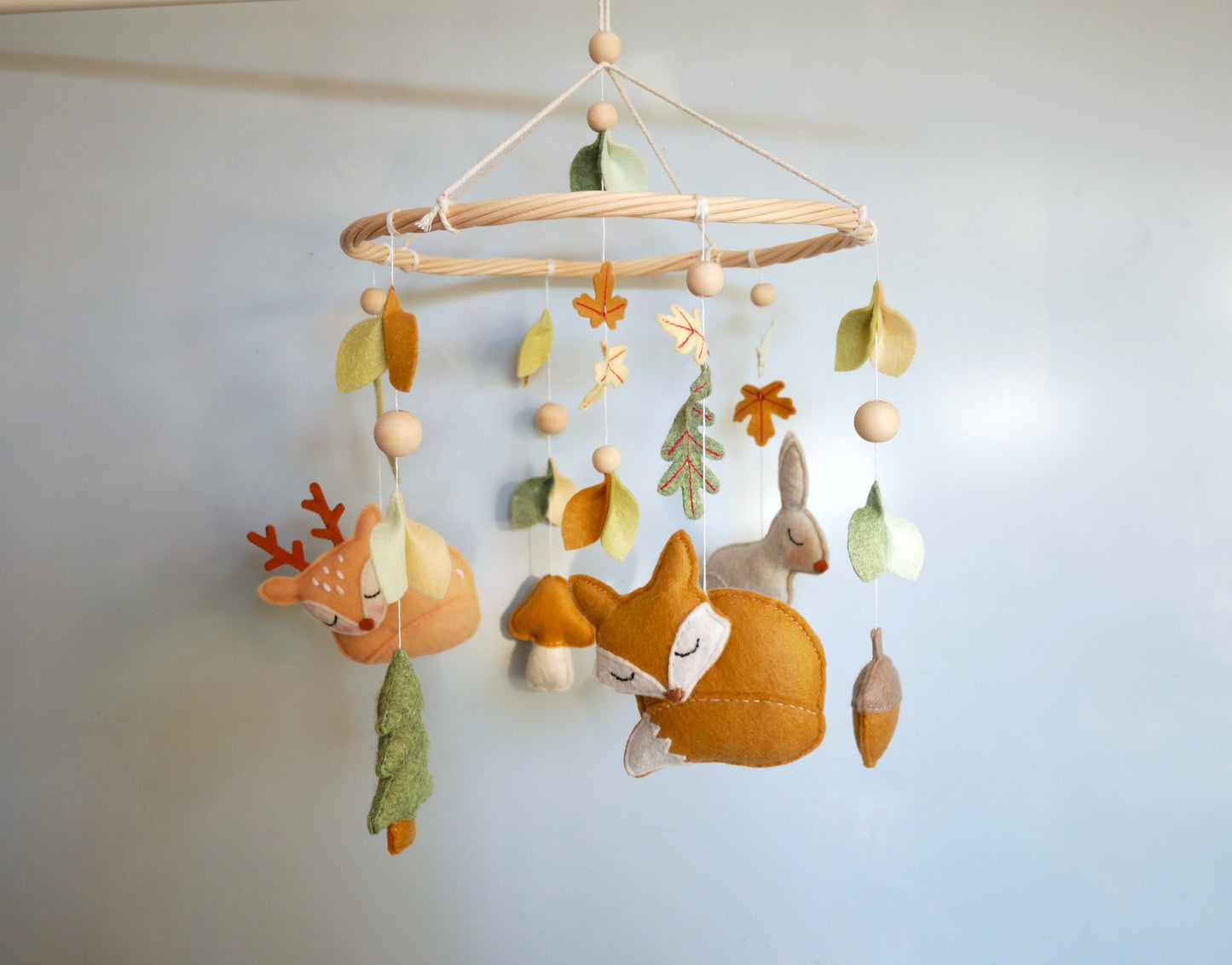 Mobile Bébé Forêt Renard