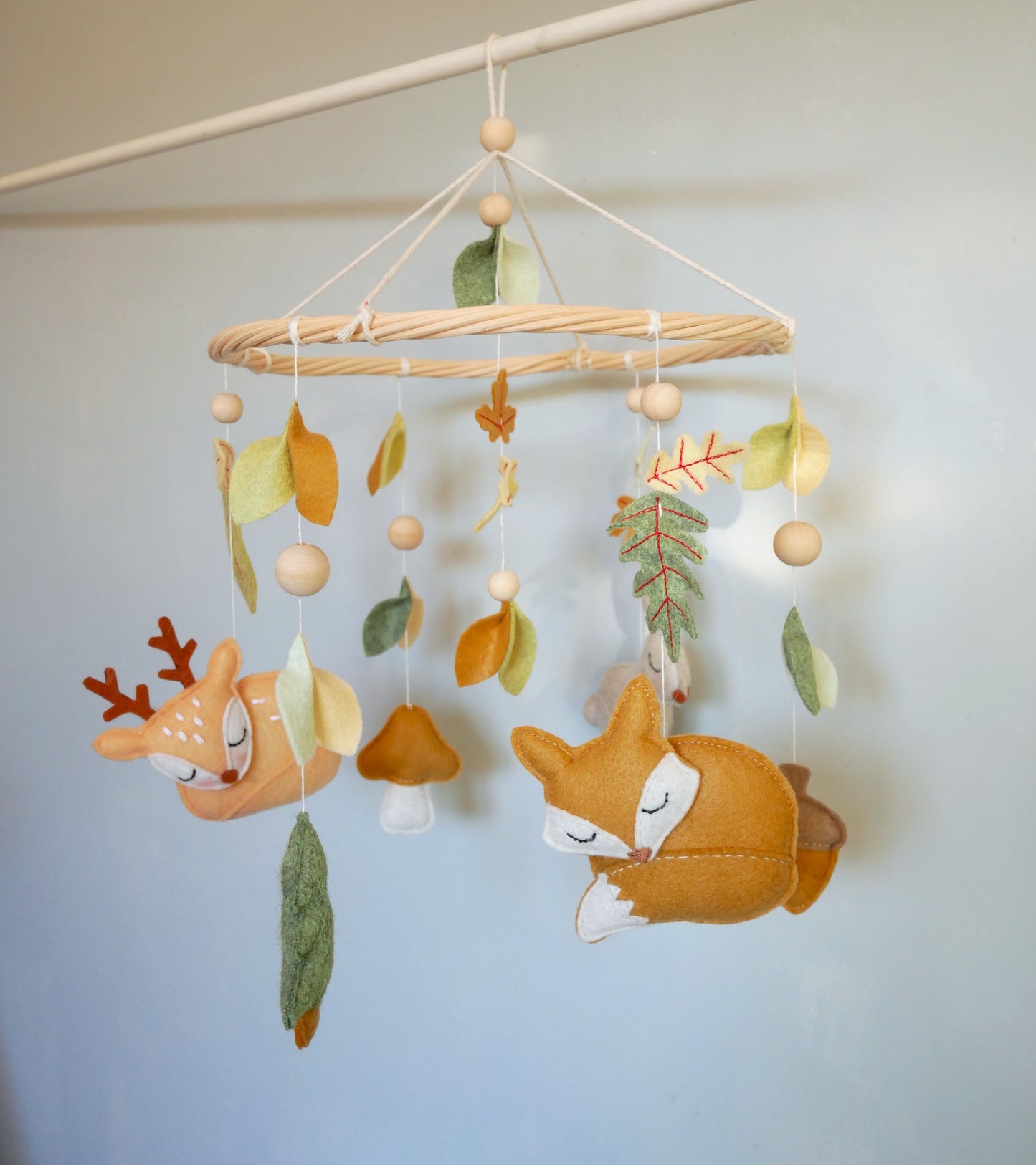 Mobile Bébé Forêt Renard