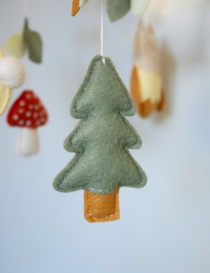 Mobile Bébé Forêt Chouette