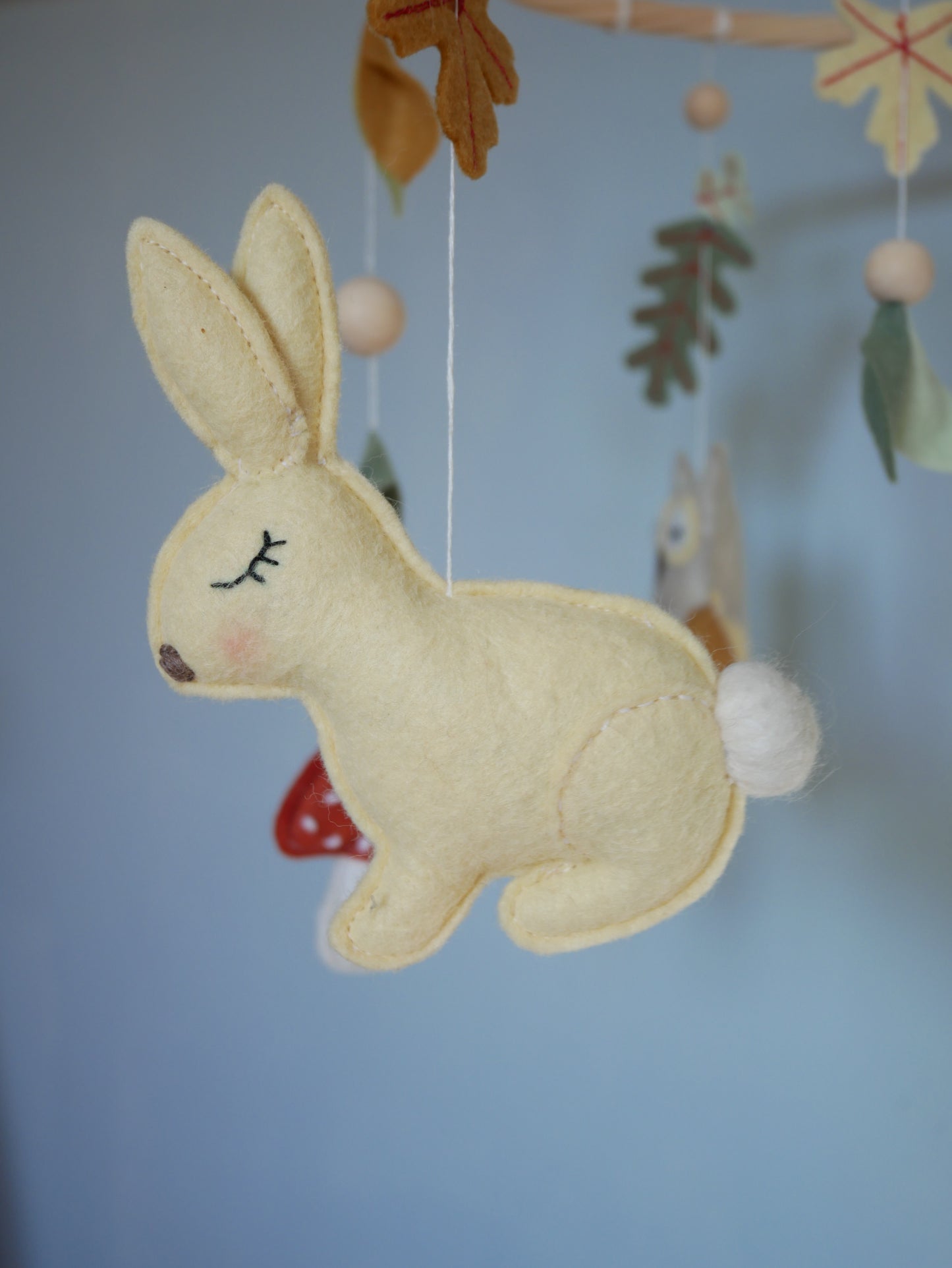 Mobile Bébé Forêt Chouette