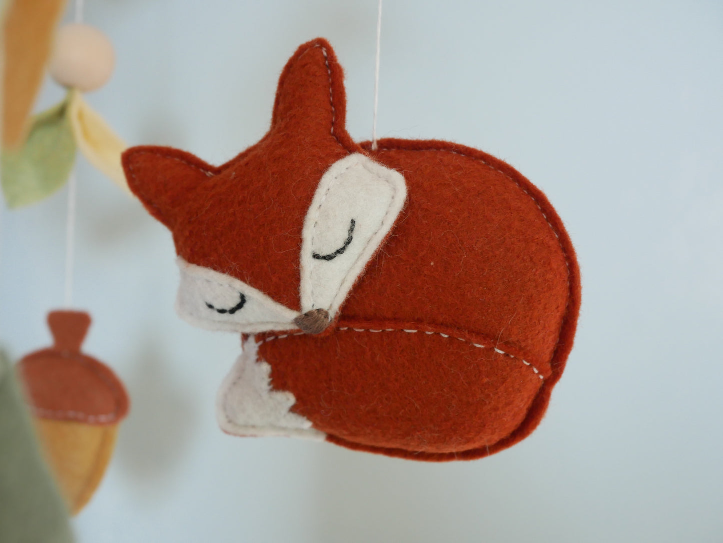 Mobile Bébé Forêt Chouette