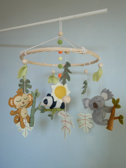 Mobile Bébé Jungle
