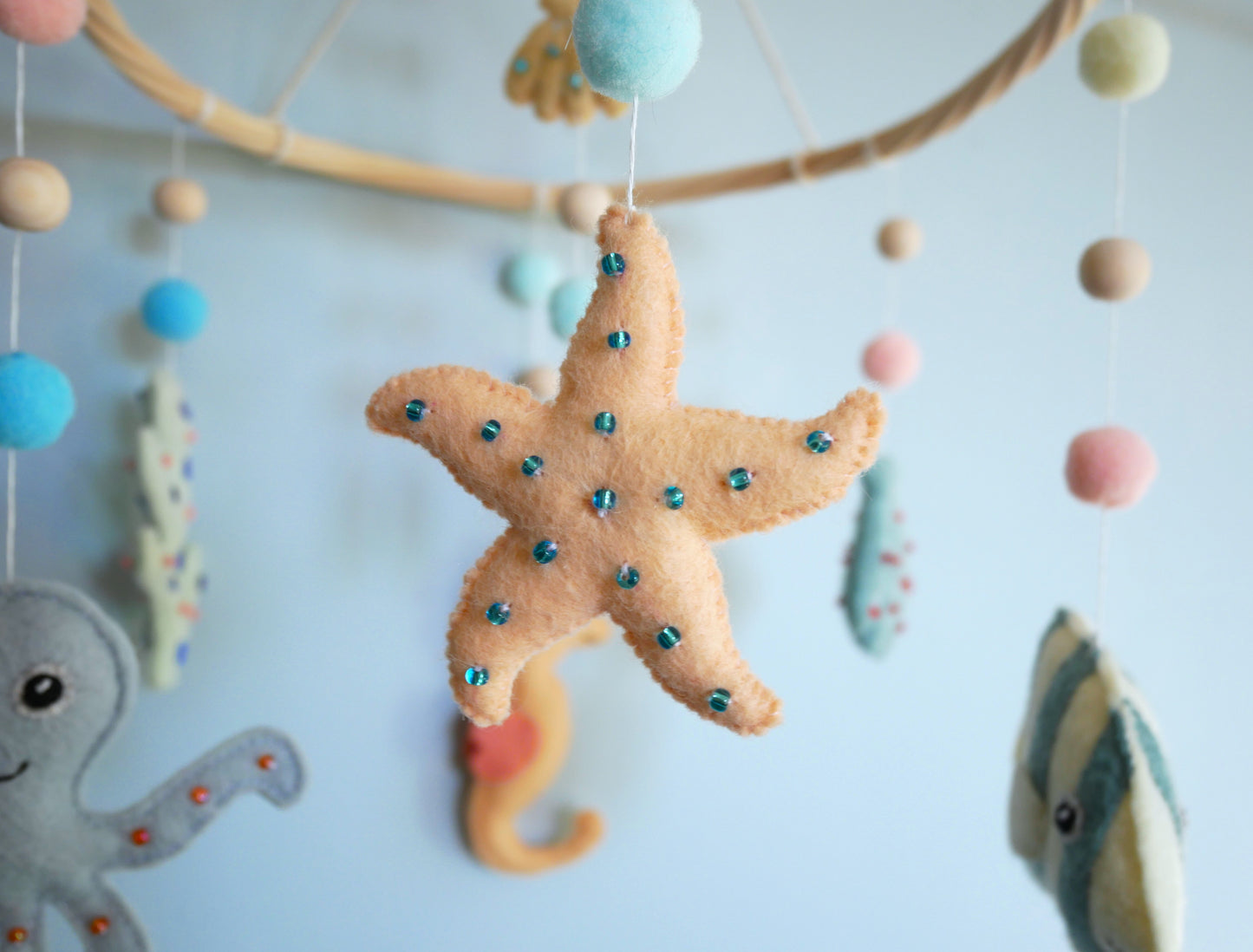 Mobile Bébé Océan