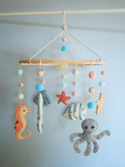 Mobile Bébé Océan