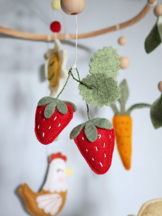 Mobile Bébé Animaux de la Ferme