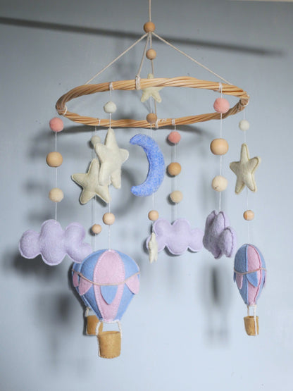 Mobile Bébé Montgolfières