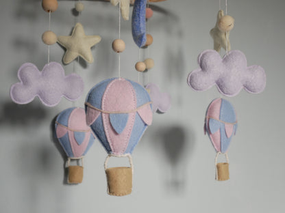Mobile Bébé Montgolfières