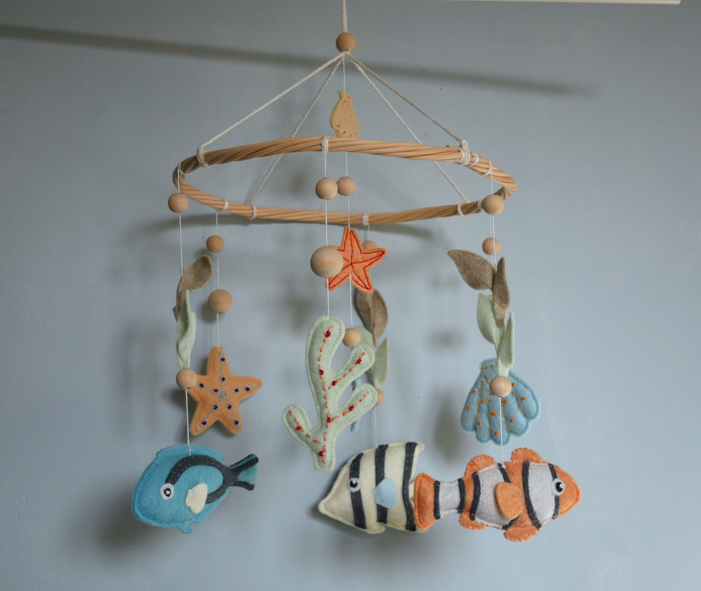 Mobile Bébé poissons