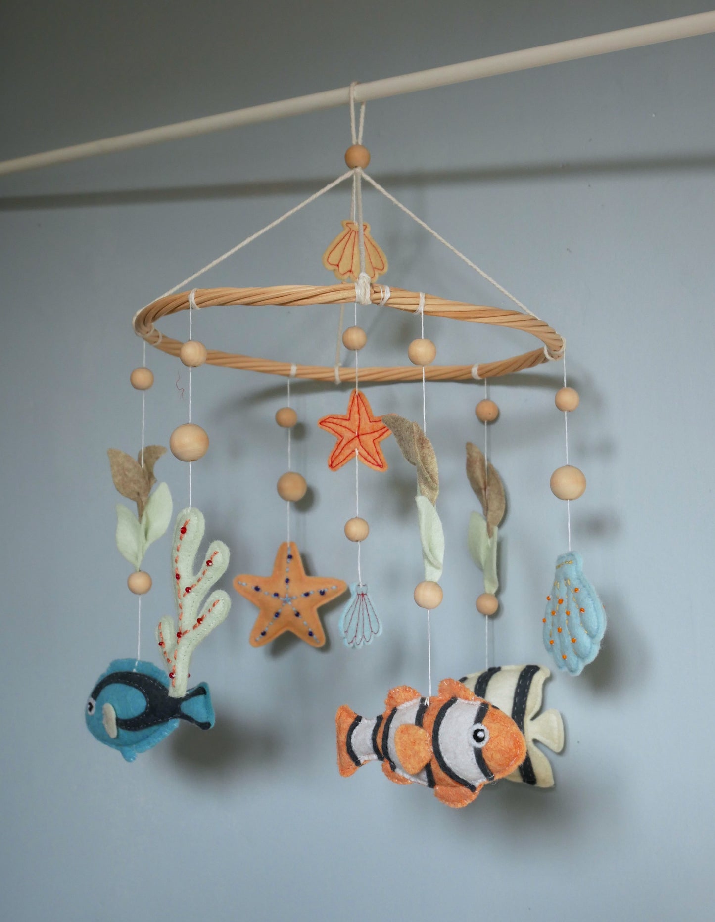 Mobile Bébé poissons