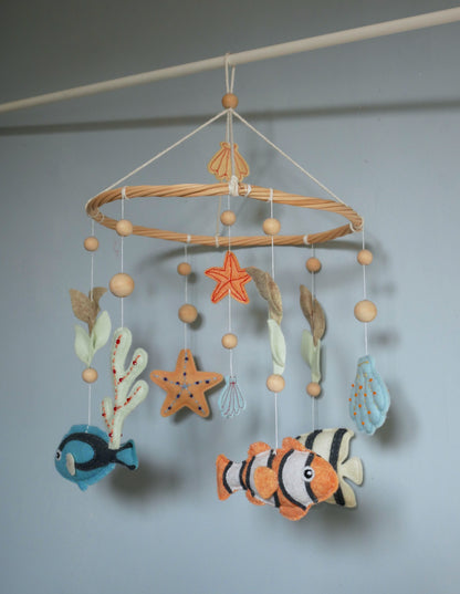 Mobile Bébé poissons