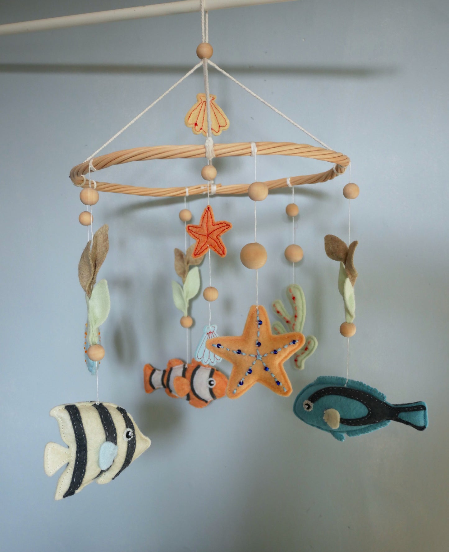 Mobile Bébé poissons