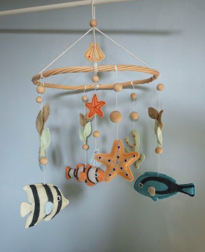 Mobile Bébé poissons