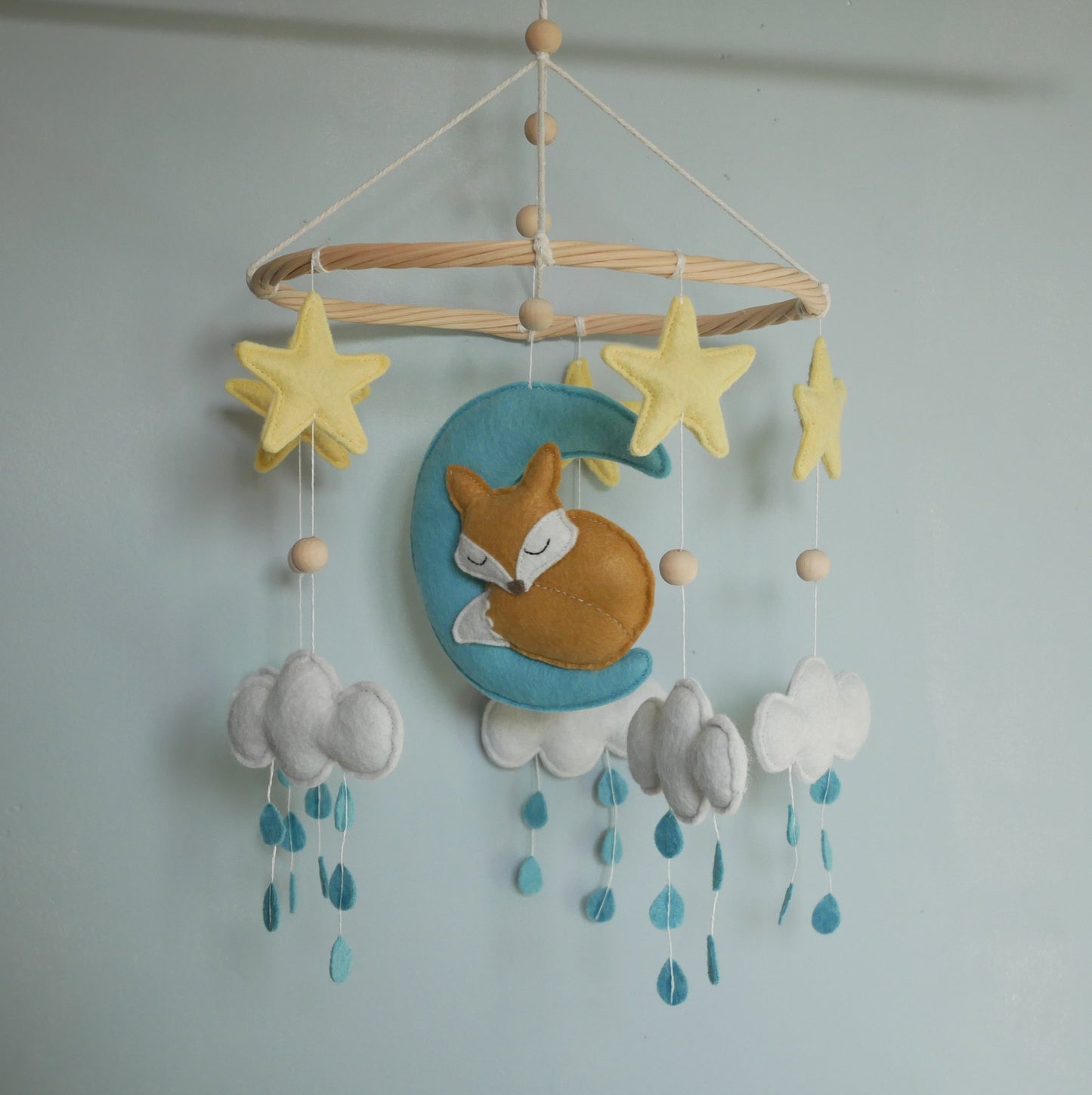 Mobile Bébé Renard endormi