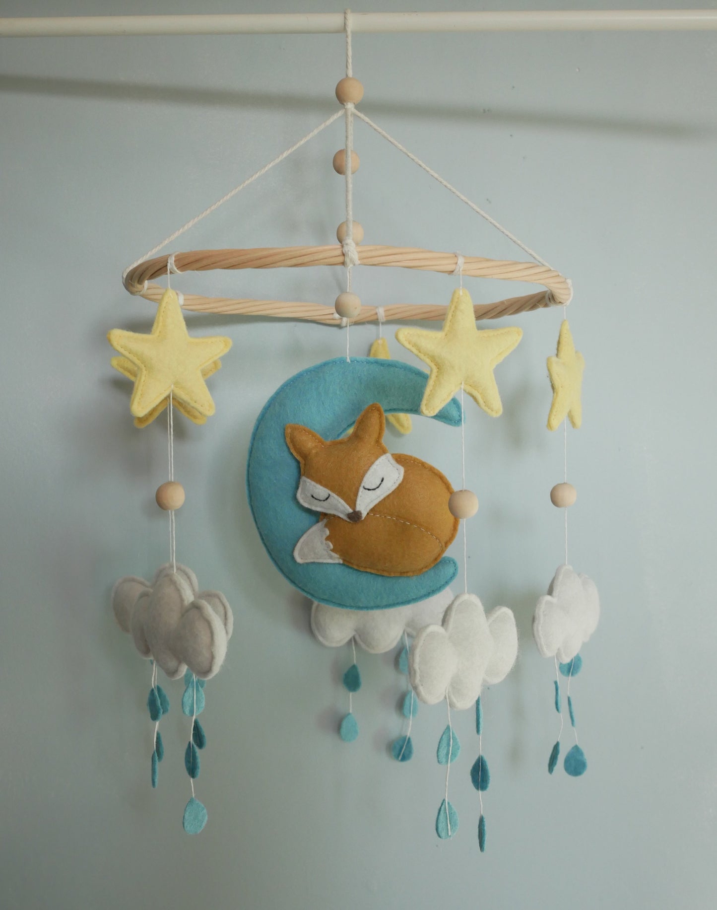 Mobile Bébé Renard endormi