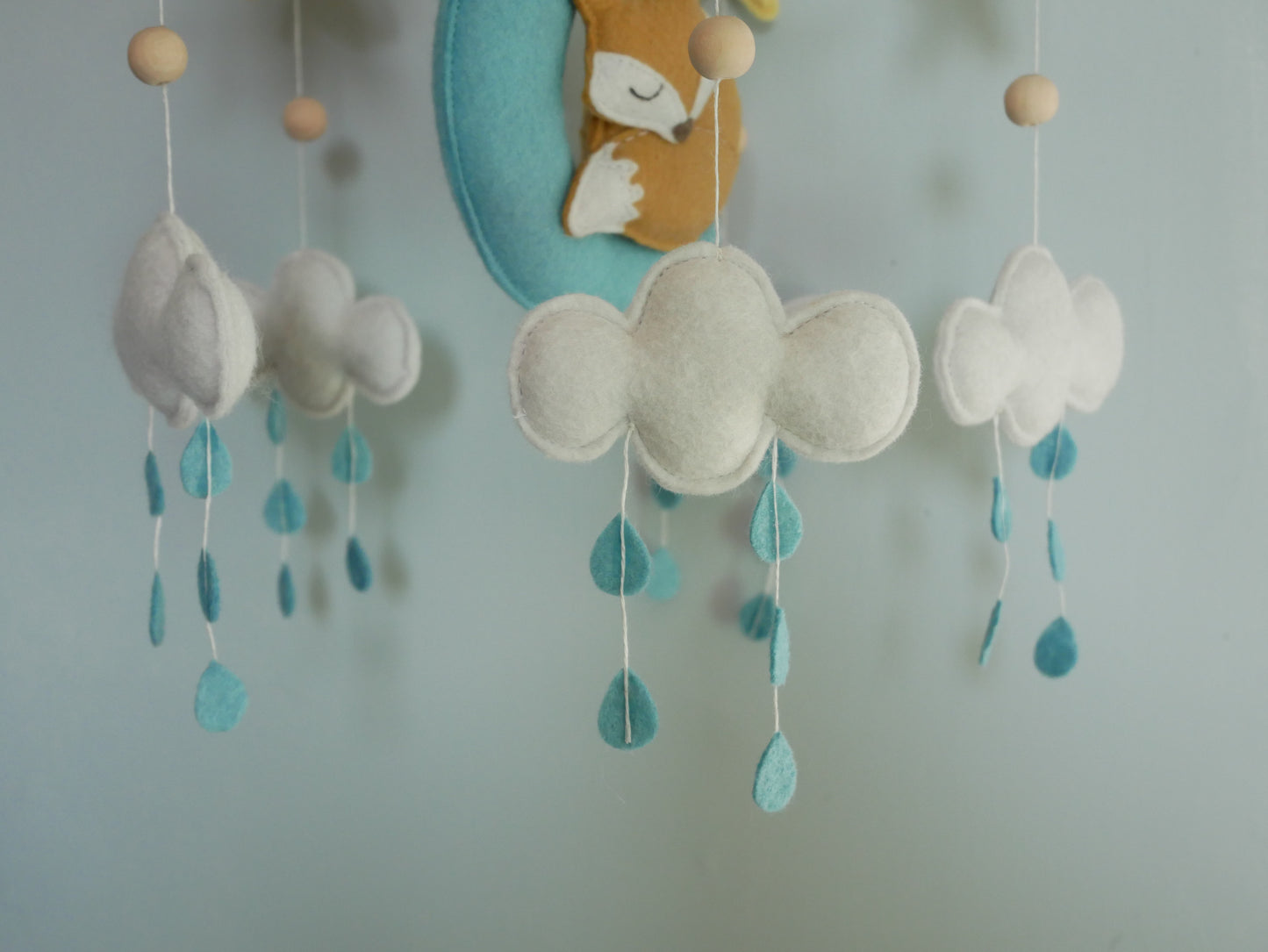 Mobile Bébé Renard endormi