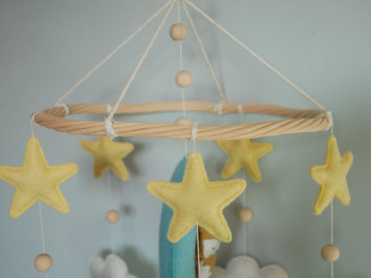 Mobile Bébé Renard endormi