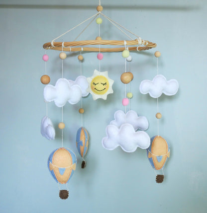 Mobile Bébé Montgolfières
