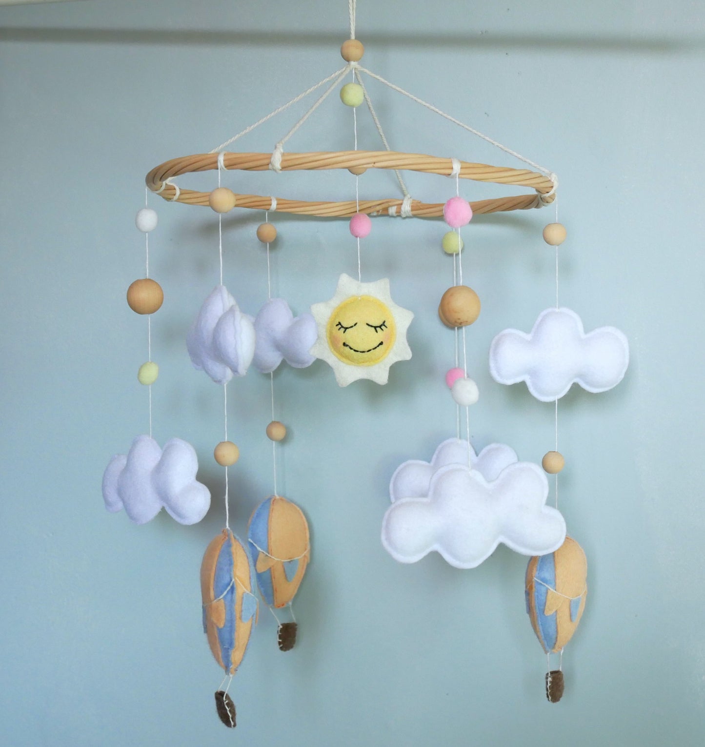 Mobile Bébé Montgolfières