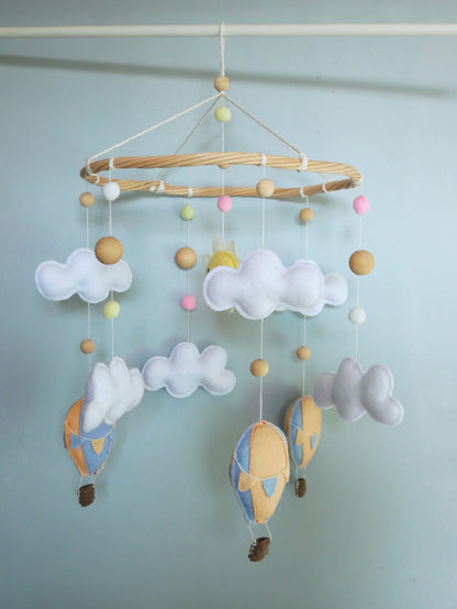 Mobile Bébé Montgolfières