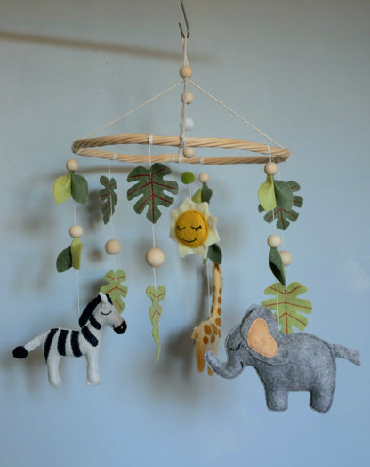 Mobile Bébé Animaux Savane